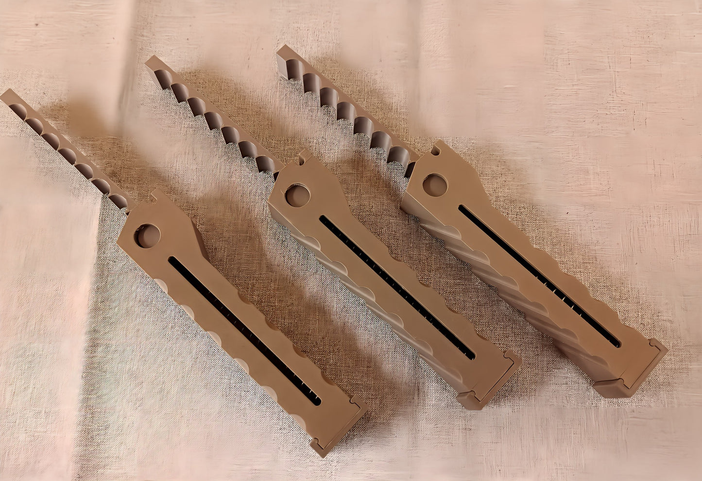 AEA MEGALODON Magazin 8 Schuss Carbonfilament Mattes Finish ohne Struktur TAN