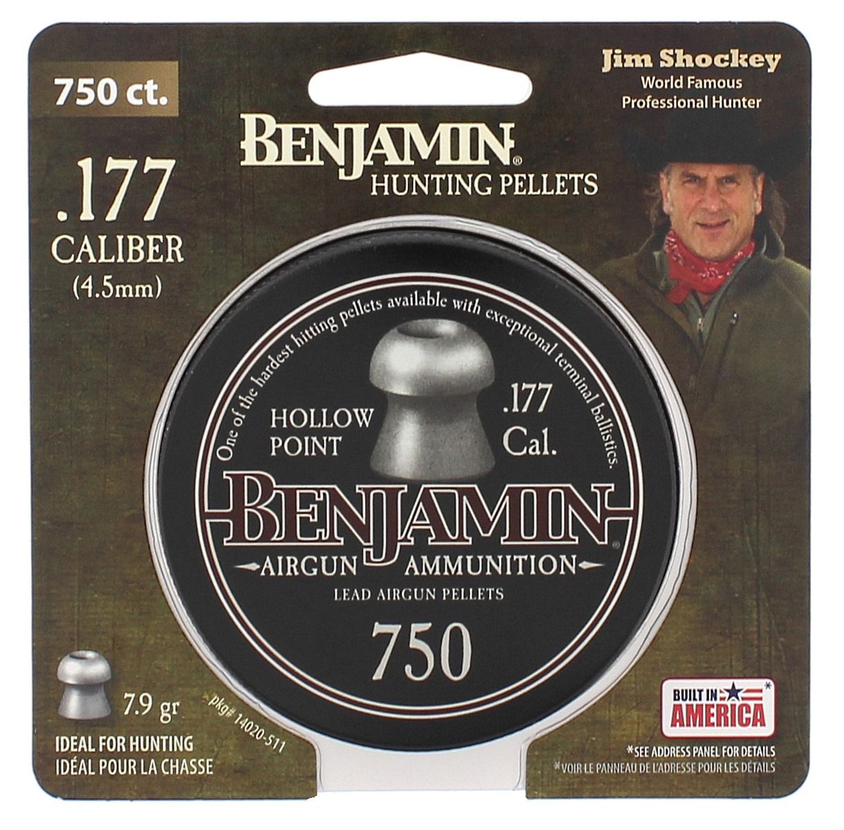 Benjamin Hollow Point Diabolos 4,5 mm – 750 Stück