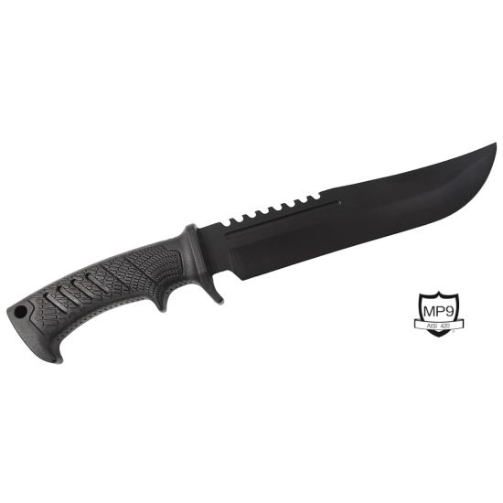 MP9 Survival & Outdoormesser Schwarz