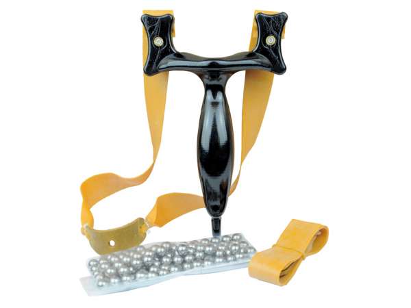 RAMbone 2.0 Black – TBG-Single Kit, Slingshot / Zwille / Steinschleuder