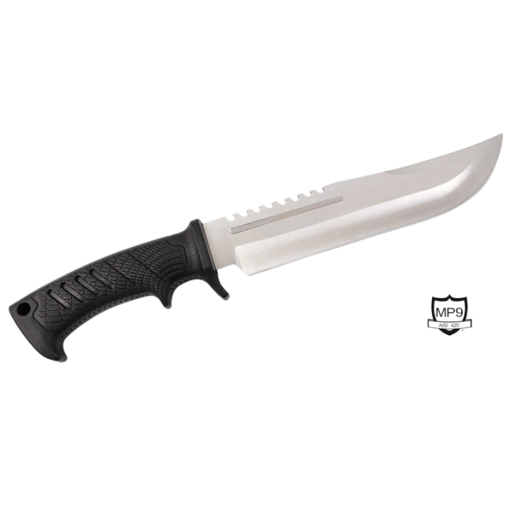 MP9 Survival & Outdoormesser Silber