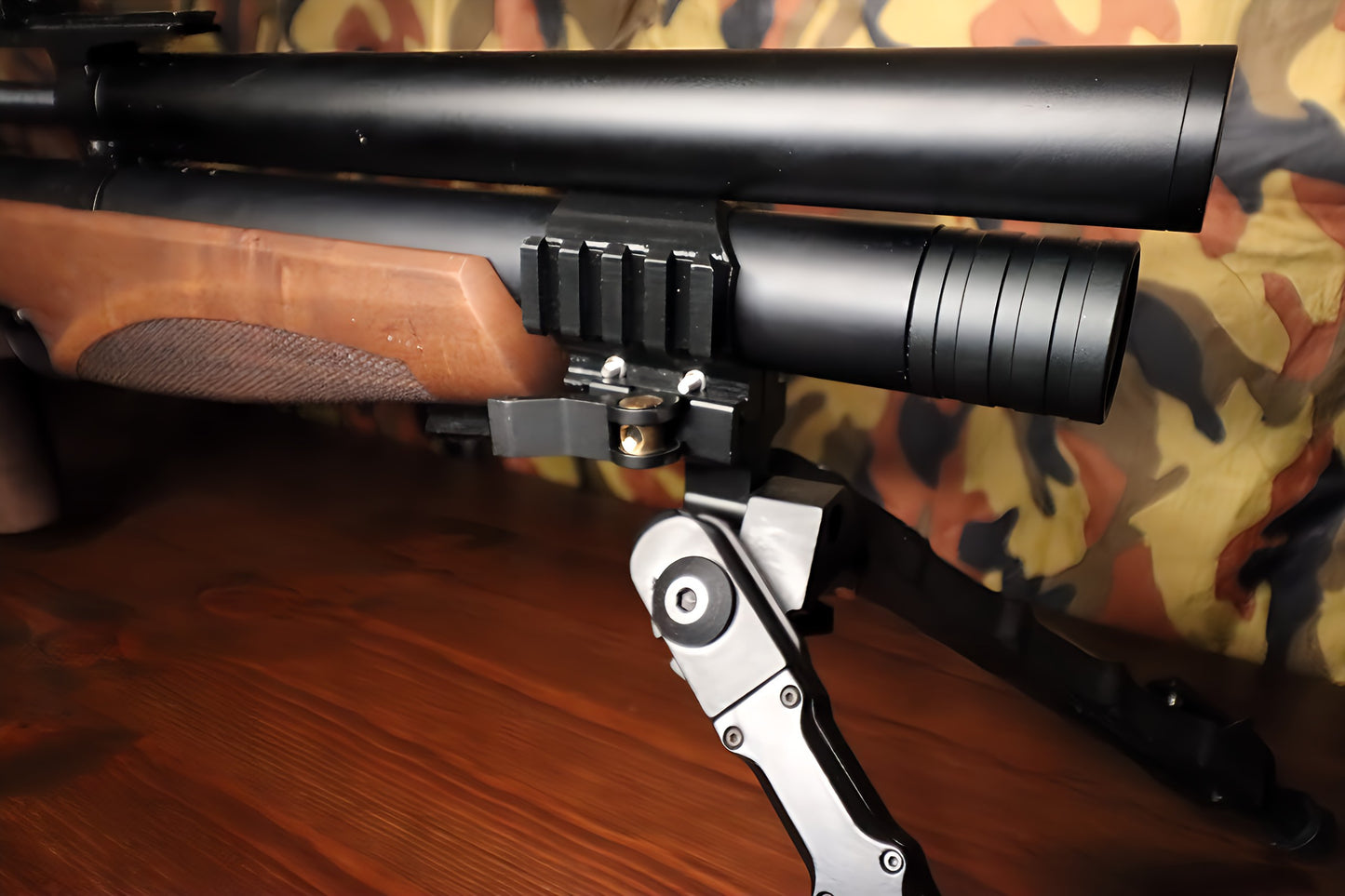 Diana Skyhawk Zweibeinhalter 3fach Picatinny Rail Clamp