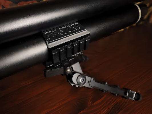 AEA Challenger Bullpup Zweibeinhalter 3fach Picatinny Rail Bottle Clamp