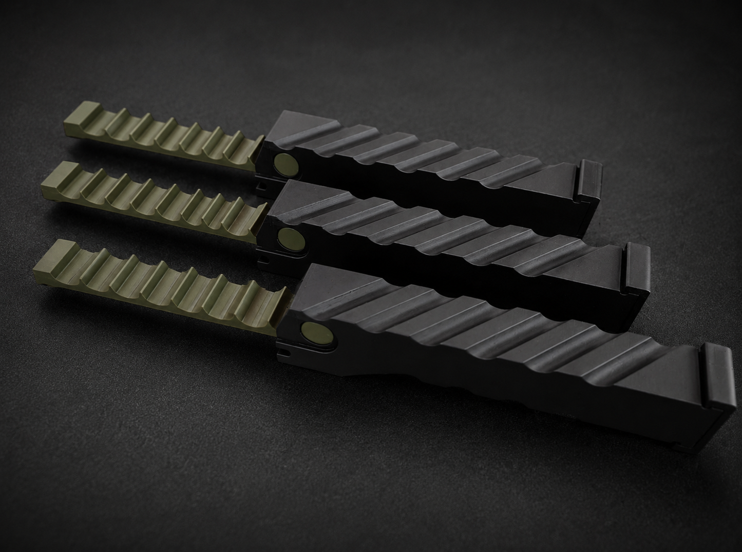 AEA MEGALODON Magazin 8 Schuss PETG CARBON Oliv/Schwarz