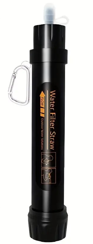 Filterwell Wasserfilter-Strohhalm – 4-Stufen-System für Outdoor, Reisen & Notfäll