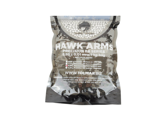 Hawk Arms Precision BBs 0,25 g – High-Precision, 6 mm Airsoft Kugeln 4000Stk
