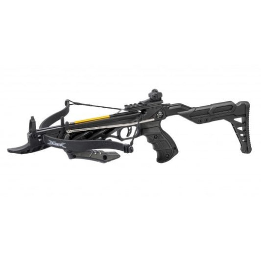 Pistolenarmbrust Alligator II – 80 lbs Power mit Picatinny-Schiene Schwarz