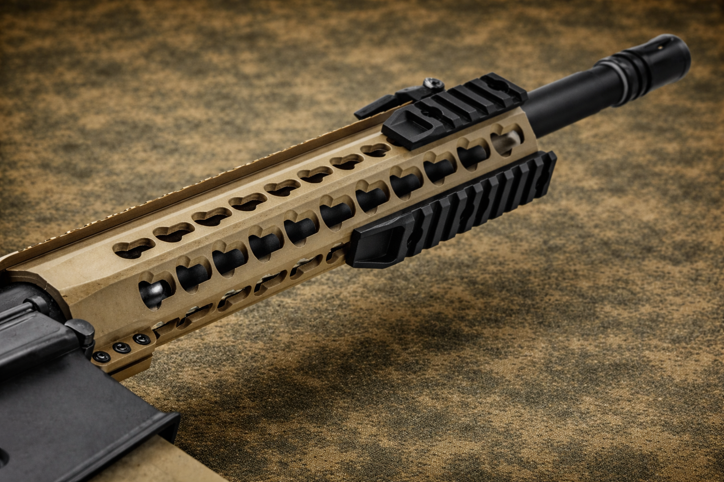 Specna Arms SA-F02 FLEX Half Tan – AEG Airsoft 0,5 J | Perfekt für CQB & Einsteiger