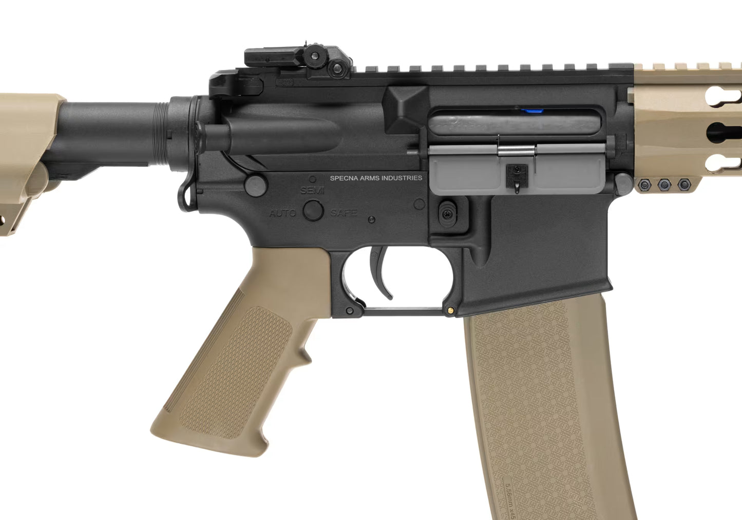 Specna Arms SA-F02 FLEX Half Tan 0,5joule Einsteiger-Set – Ready to Play